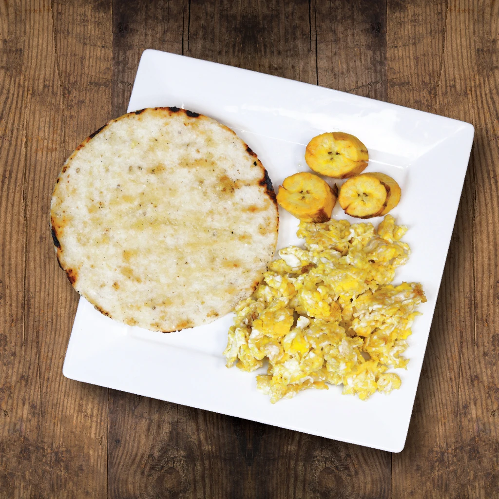 Arepa con Mantequilla